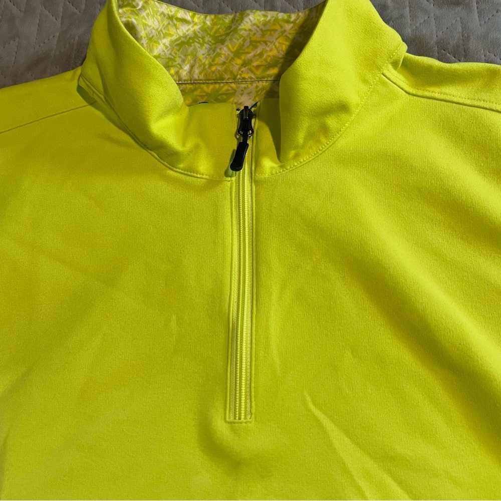 Robert‎ Graham 1/4 zip golf vest mens 3XL pre-owned condition - Picture 4 of 9